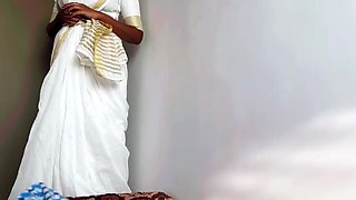 Tamil aunty Mary V loud moaning sex with clear voice and big natural tits