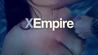 Flat chested Alexis takes a huge BBC up her tight ass