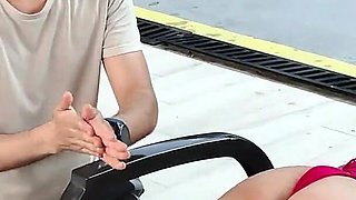 Hot Colombian Gets Touched by Neighbor and Ends up Fucked in the Pool