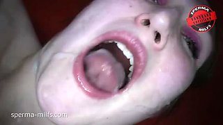 Hardcore Bukkake & Blowjob Orgy - Hungry Mouths Take Cumshots & Creampies