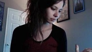 Teen Cute Italian Brunette Solo At
