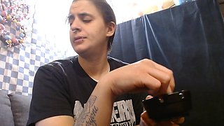 Lesbian Soft Dyke Smoking