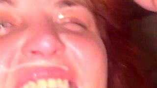 Evening Use - Slapping, Facefuck, Facial Cumshot in Eye, Piss Shower
