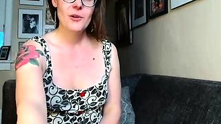 Close up teen foot worship