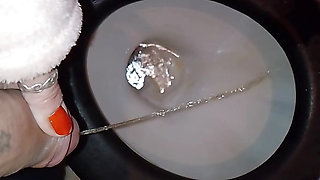 My StepMom Piss