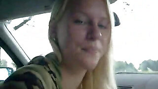 Blowjob Im Auto