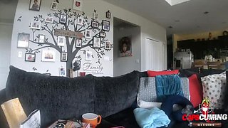 Hot MILF MonniLuv Gets Fucked Hard By Capscuming In The Great Room - Amateur BBW Ebony Couple