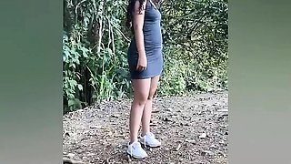 I found this girl on an excursion and she sent me a video masturbating