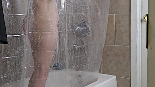 blonde amature mom jpandmegan fucks in the shower