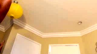 Glamour babe with big boobs masturbates in lingerie