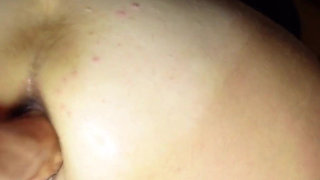 Fisting Until Squirts Her Shorts Completely Wet Homemade MILF Squirting