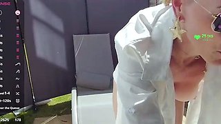 Beautiful Sonya having a horny solo toy masturbation