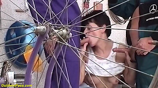 Grandmas first threesome