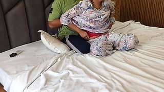 Naughty Saara Bhabhi Teaches Fucking to Virgin Teen Devar and Devar Fucked Her