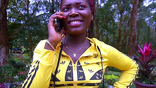 Hot Black Maid Does Some Webcam Black and Ebony