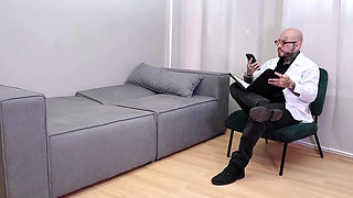 Cock Therapy, My Psychologist Makes Me His Whore When I Tell Him About My Sexual Experiences.