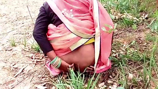 Indian desi village wife out door sex with brother in law