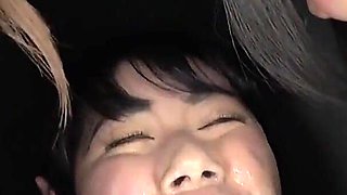 Face Licking, Saliva Swapping and Extreme Threesome - Meru, Niina and Kiho (part 4-4)