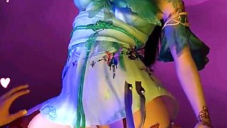 Xun Er Pixelated Beauty: 3D Girl with a Big Boob Spell - 3D Animation