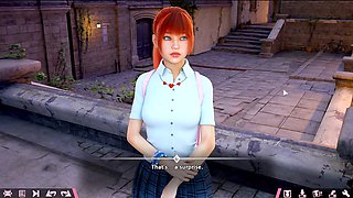 Female orgasm, animation sex, big boobs moms