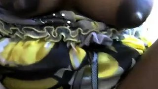Nigerian Girl Nipple Play and Turkish Pussy Fingering