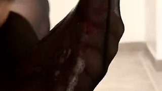 Hot cumshot for amateur fetish mature stockings slut