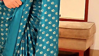 Hot Indian Teen Maid in Saree Stripped and Fucked Rough by House Owner