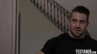 Angry Spic fucks her gay husbands BF