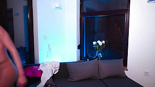 A Female Student Seduces Viewers in Her Room