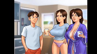 Hot summer adventures: cartoon sex in Summertime Saga