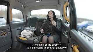 Making friends with a cab driver leads to a hot fucking