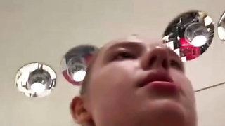 Extreme masturbate in changing room