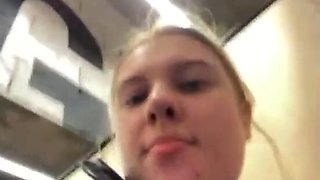 Extreme anal fucking on public