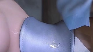 3D Sexy Asian Babe Show Her Perfect Feet and Got Fucked by Stranger