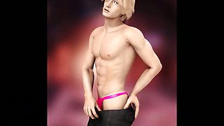 3D Sexy Muscular Gays!