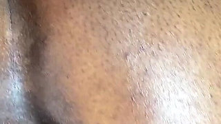 Anal Creampie with a Fun Size Ebony Bubble Butt