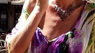Blonde amateur MILF pov toys fingering shaved cunt