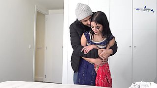 Big Ass Indian Bhabhi Fucked Hard By Huge Cock on Wedding Night