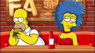 Slutty Cuckold Wife Compilation. Cartoon, Simpson Parody