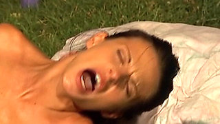 This Is a German Babe Who Got Her Hole Fucked in an Outdoor Session