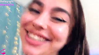 Lesbians kissing with lots of tongue