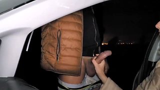 un bon dogging a la portiére de la voiture