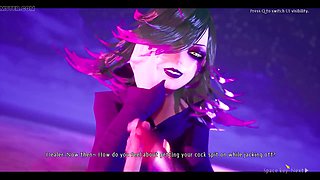 3D hentai with cock sucking action from femdom mistress and witches in faphouse
