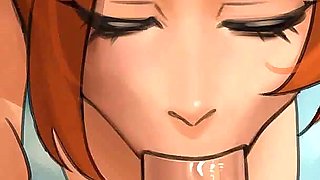 Magic Academy: Sloopy Blowjob Deepthroat and Massive Cumshot in the Mouth - Episode 6
