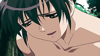 Side fuck action with good-looking mantrap from Hentai Universe