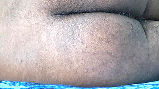 chubby Black dick ass show