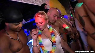 Party Hardcore 75 part 6: Blowjob, Amateur  Striptease Porn