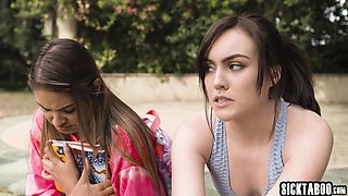 Big bum Latin student fucks steamy teenage