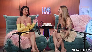 All Natural Babe Devours Hazel Hearts Tasty Pussy