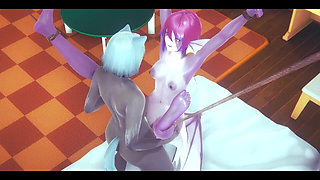 Furry Hentai Dragon Fucked by Tanuki - Japanese Asian Manga Anime Film Game Porn